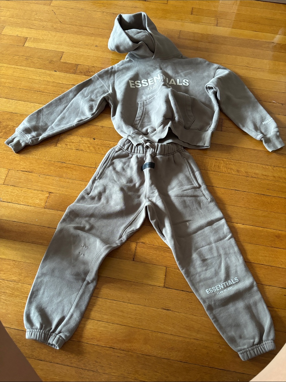 Essentials Kids Taupe Jogger Sweatpants - Neutral Taupe